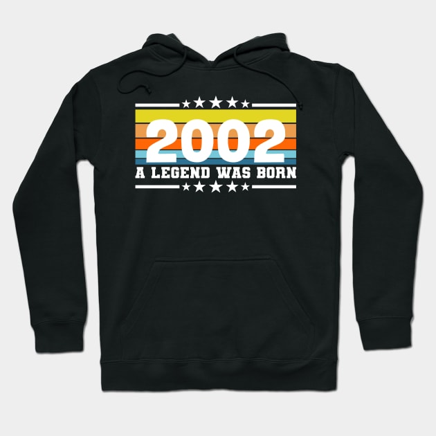 18th Birthday 18 2002 Funny Eighteen now A Legend was born Hoodie by Kuehni